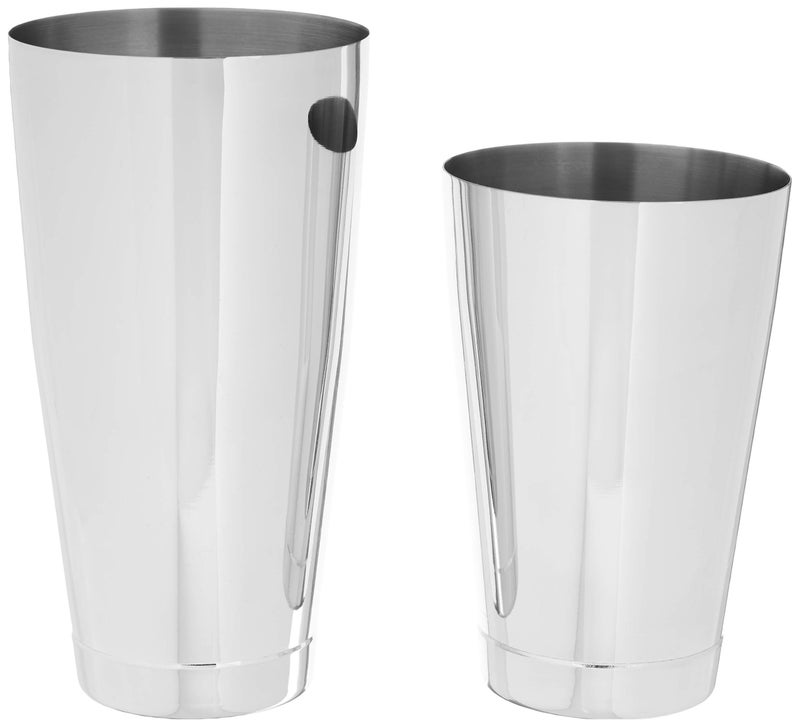 Barfly Shaker Cocktail Tin, Set (18 oz and 28 oz), Stainless Steel,M37009 - Image 1